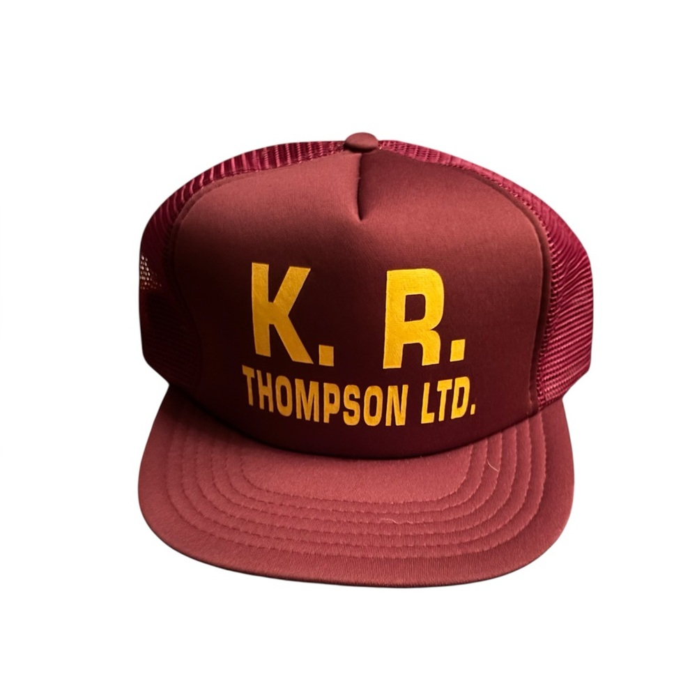 Vintage burgundy SnapBack Cap